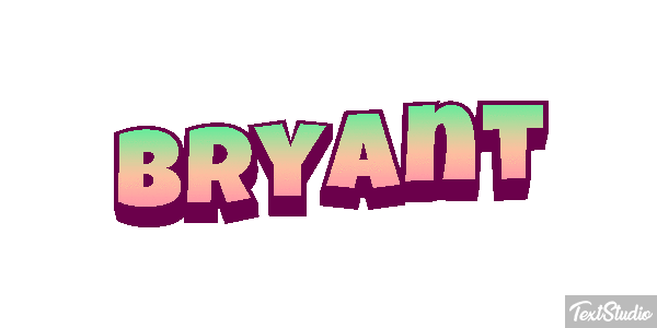 Bryant Efecto de texto
