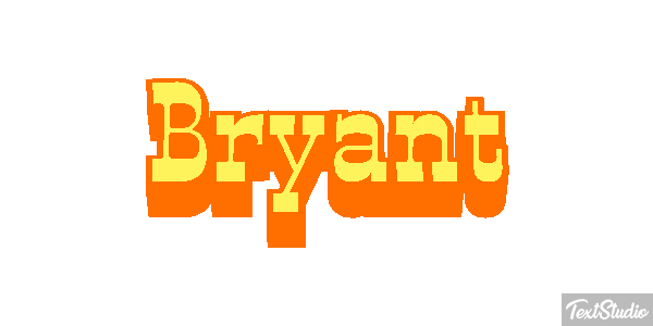 Bryant Efecto de texto