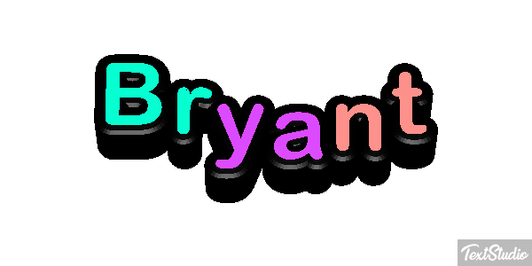 Bryant Efecto de texto