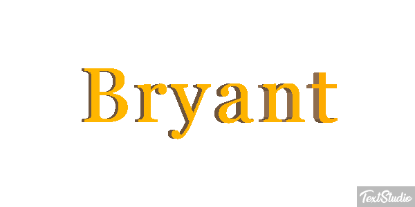 Bryant Efecto de texto