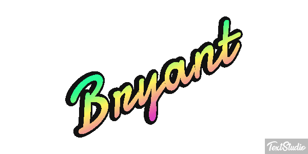 Bryant Efecto de texto