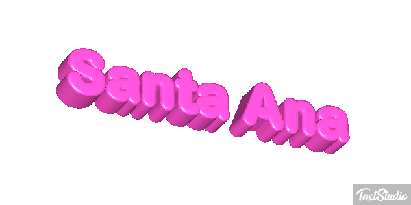 Santa Ana テキスト効果