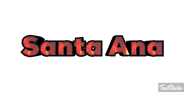 Santa Ana テキスト効果