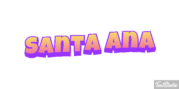 Santa Ana テキスト効果