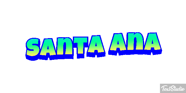 Santa Ana テキスト効果