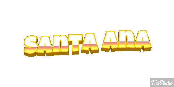 Santa Ana テキスト効果