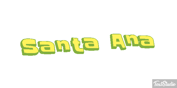 Santa Ana テキスト効果