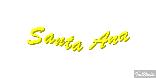 Santa Ana テキスト効果