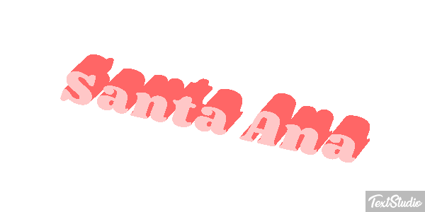 Santa Ana テキスト効果