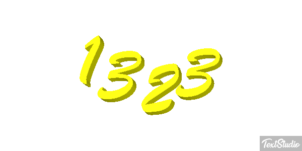 1323 Text effect