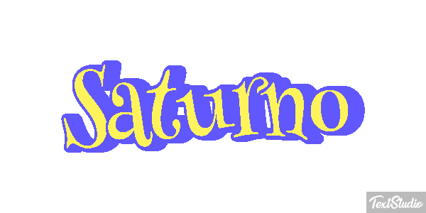 Saturno Efekt tekstowy