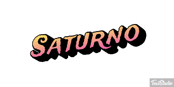 Saturno Efekt tekstowy