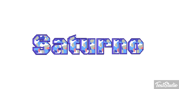 Saturno Efekt tekstowy