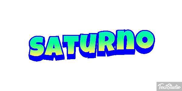 Saturno Efekt tekstowy