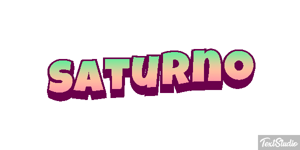 Saturno Efekt tekstowy