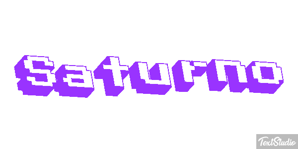 Saturno Efekt tekstowy