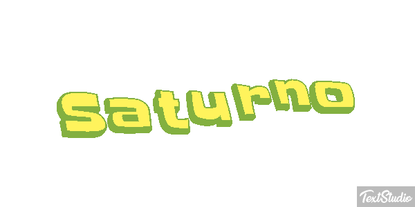 Saturno Efekt tekstowy