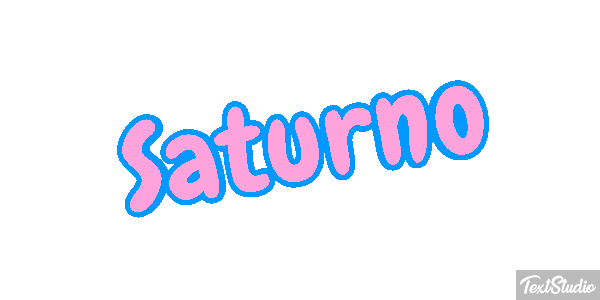 Saturno Efekt tekstowy