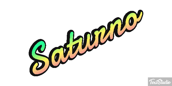 Saturno Efekt tekstowy