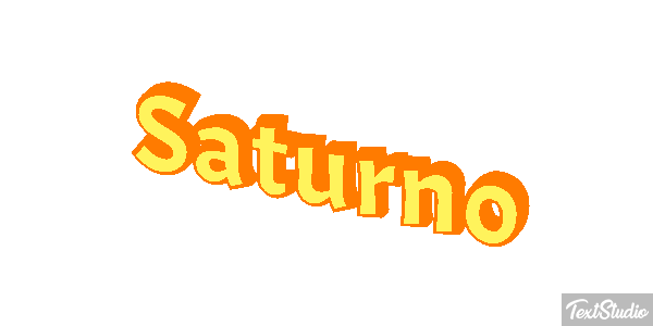 Saturno Efekt tekstowy