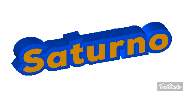 Saturno Efekt tekstowy