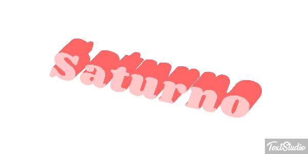 Saturno Efekt tekstowy