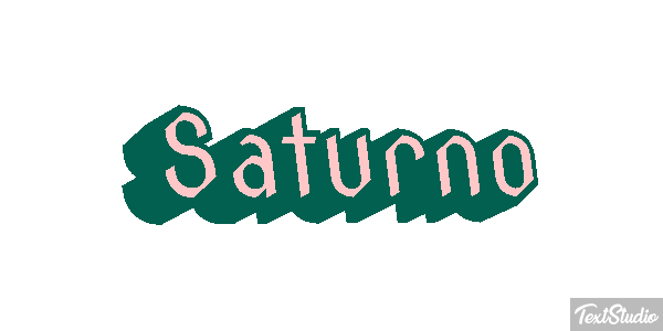 Saturno Efekt tekstowy