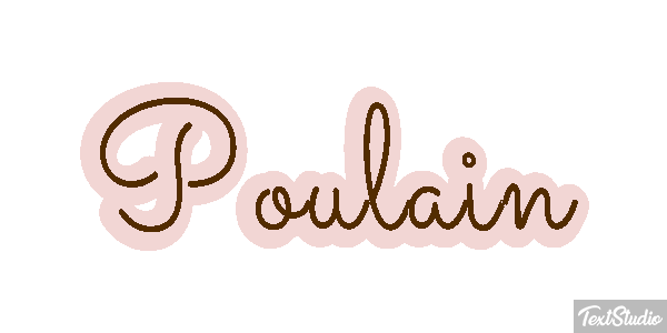 Poulain Effet de texte