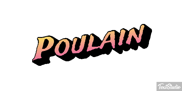 Poulain Effet de texte