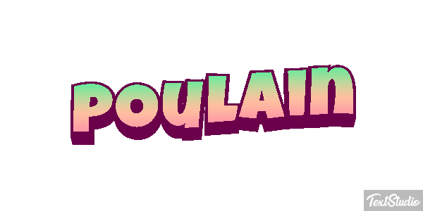 Poulain Effet de texte