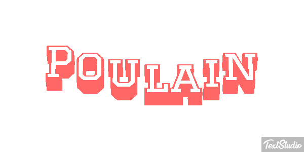 Poulain Effet de texte