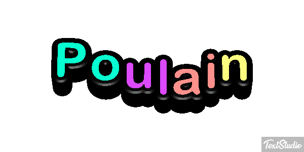 Poulain Effet de texte