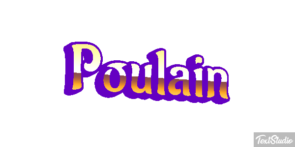 Poulain Effet de texte