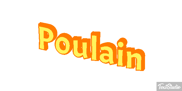 Poulain Effet de texte