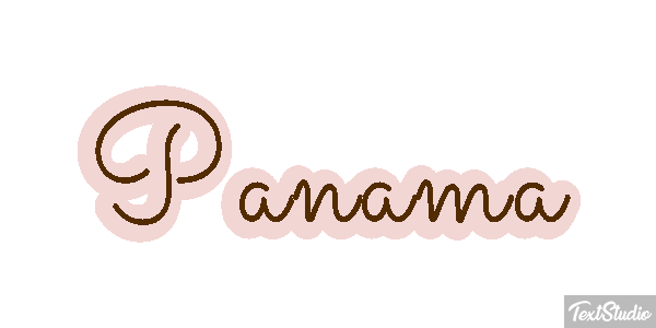Panama Effetto testo