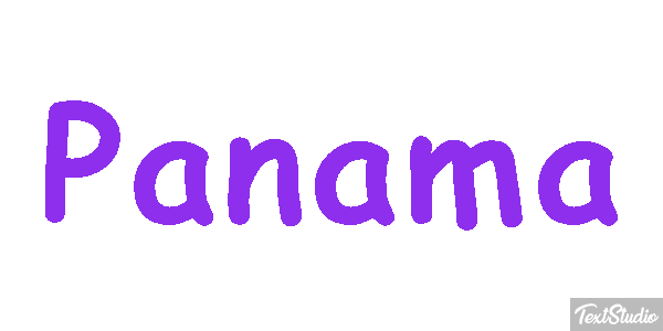 Panama Effetto testo