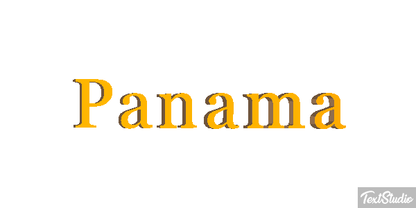 Panama Effetto testo