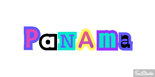 Panama Effetto testo