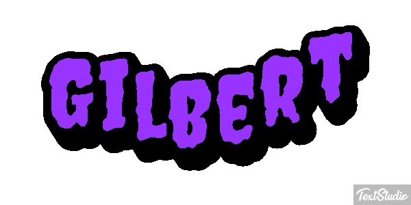 Gilbert Текстовый эффект