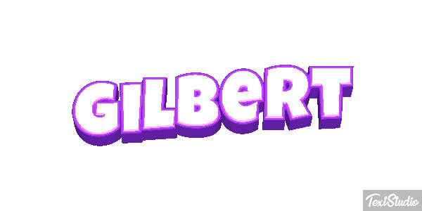 Gilbert Текстовый эффект