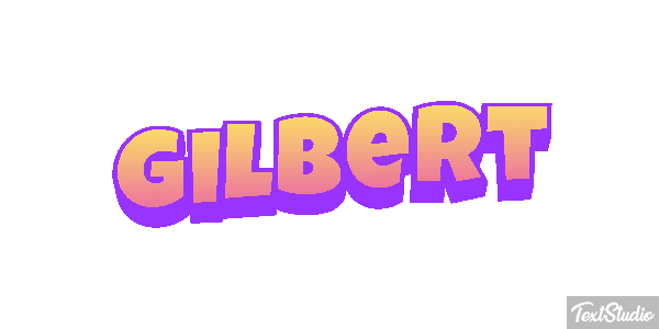 Gilbert Текстовый эффект