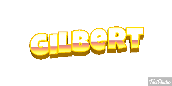 Gilbert Текстовый эффект