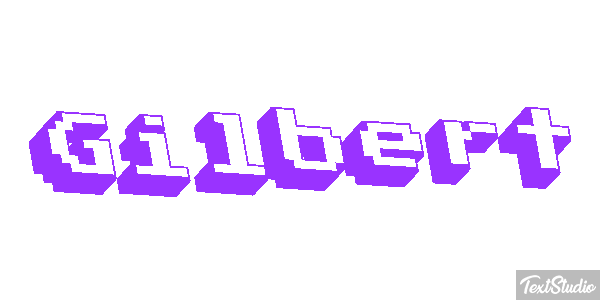 Gilbert Текстовый эффект