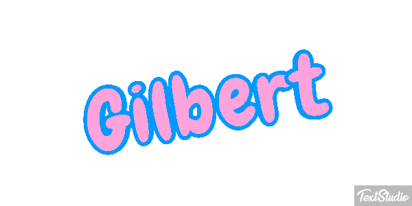 Gilbert Текстовый эффект