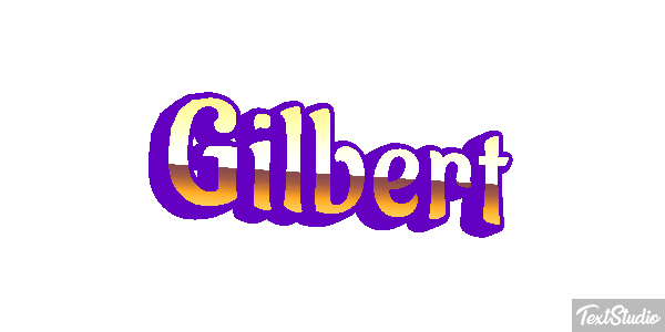 Gilbert Текстовый эффект
