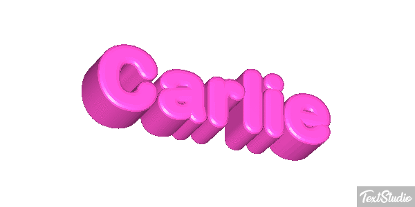 Carlie Texteffekt