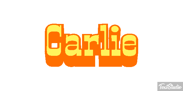 Carlie Texteffekt