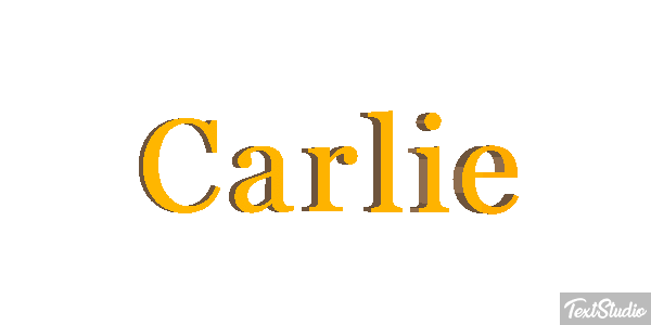 Carlie Texteffekt