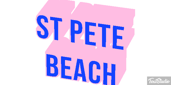 St Pete Beach Efekt tekstowy