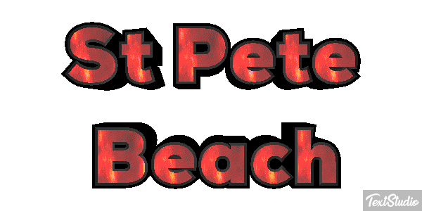 St Pete Beach Efekt tekstowy